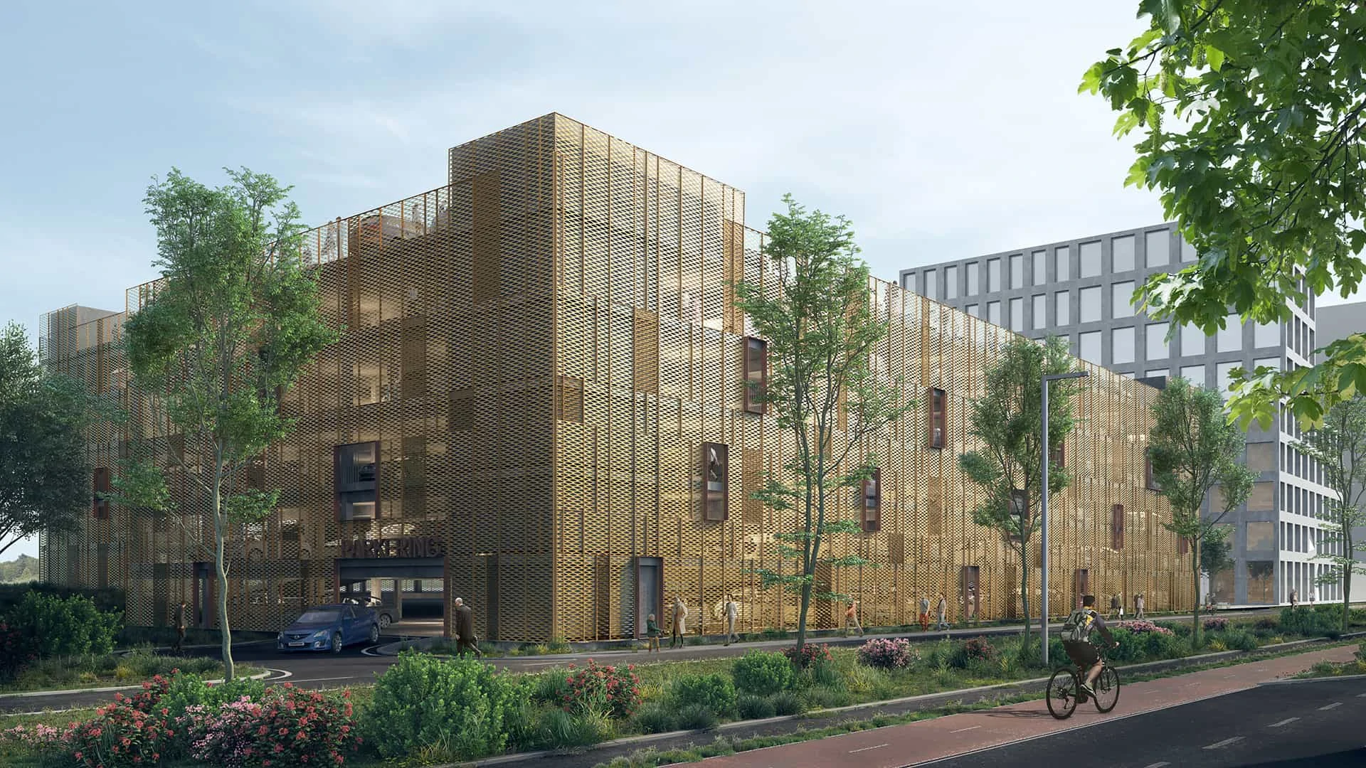NCC afleverer parkeringshus opført efter eget koncept i ny bydel