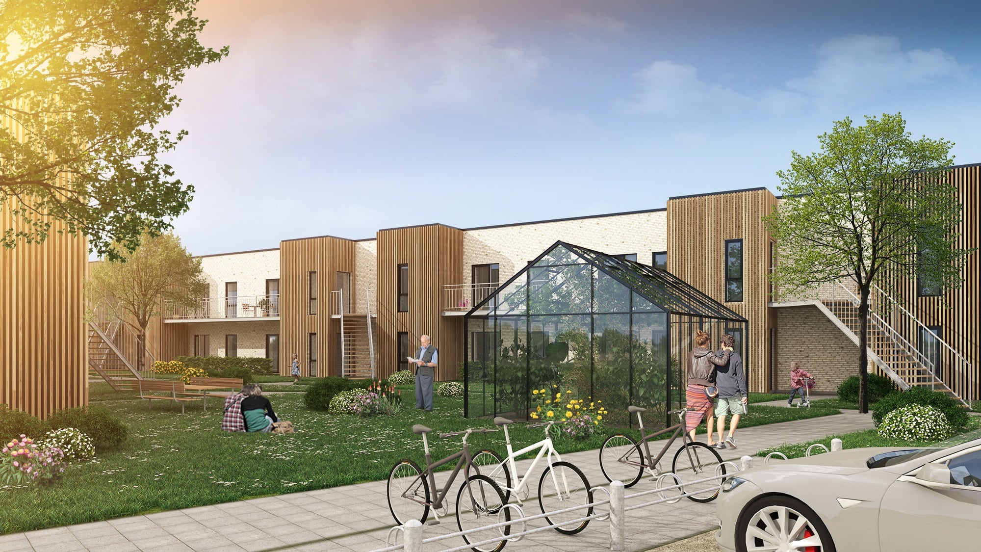 Nyt og eftertragtet boligområde i Fredericia klar til udlejning