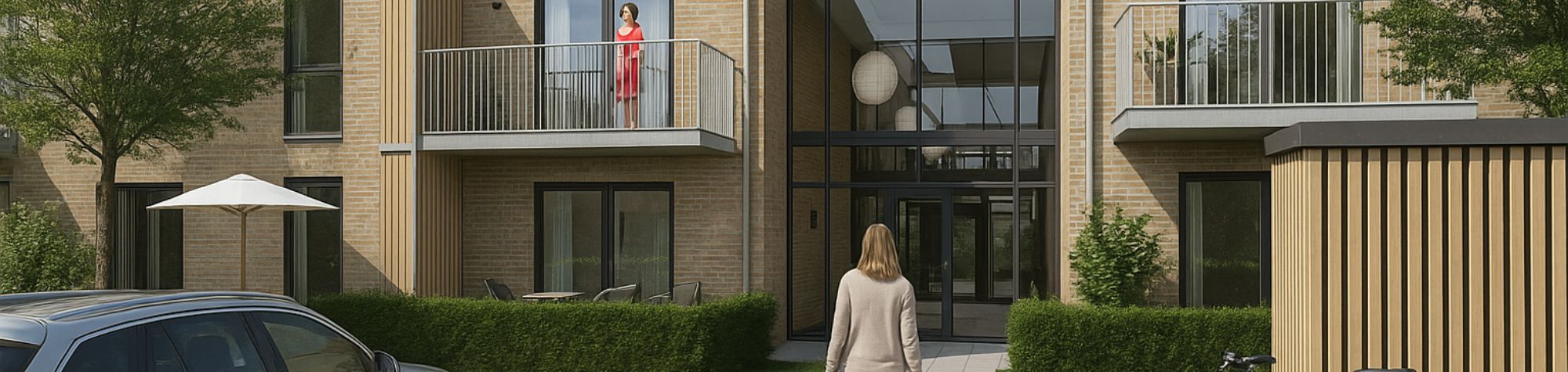 128 nye boliger fordelt på seniorbofællesskab og familieboliger