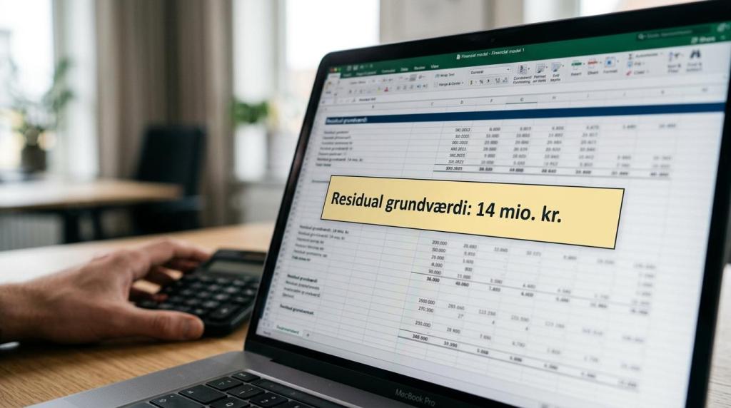 Residualmetoden forklaret: sådan prissætter investorer en byggegrund ud fra projektets potentiale